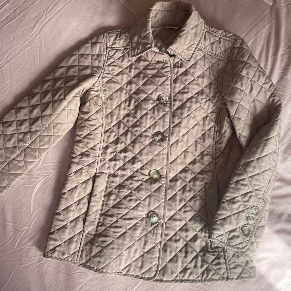 Chicos Nude/Neutral Quilted Jacket - image 4